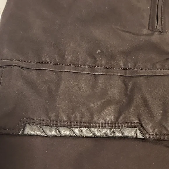 TUMI double zip & double-breasted down parka jacket sz XL